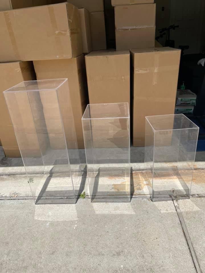 Acrylic 3pc Stands