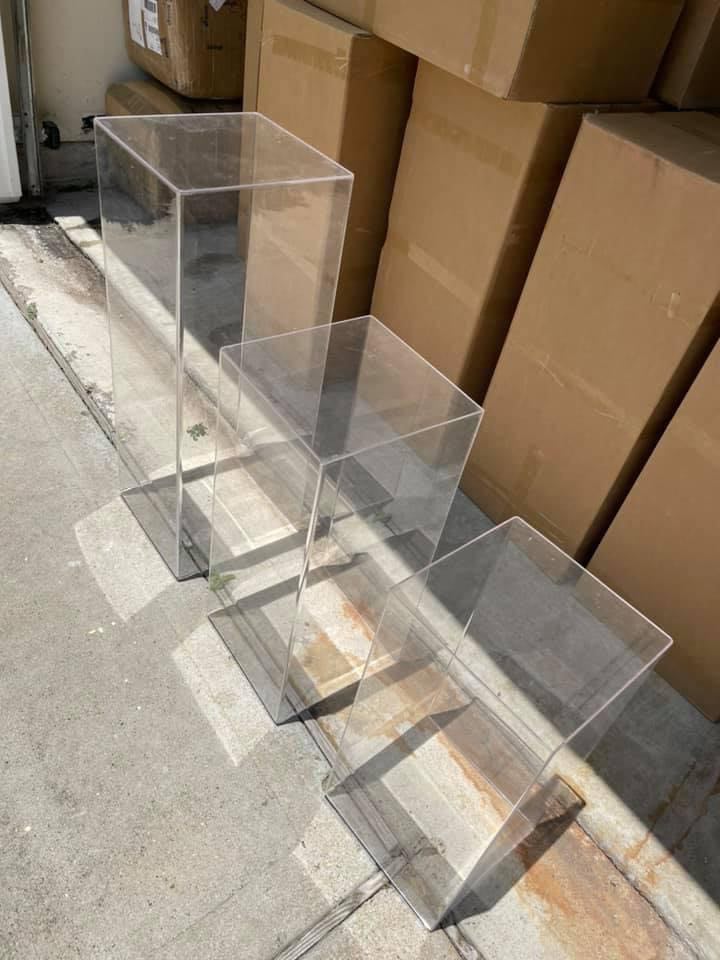 Acrylic 3pc Stands