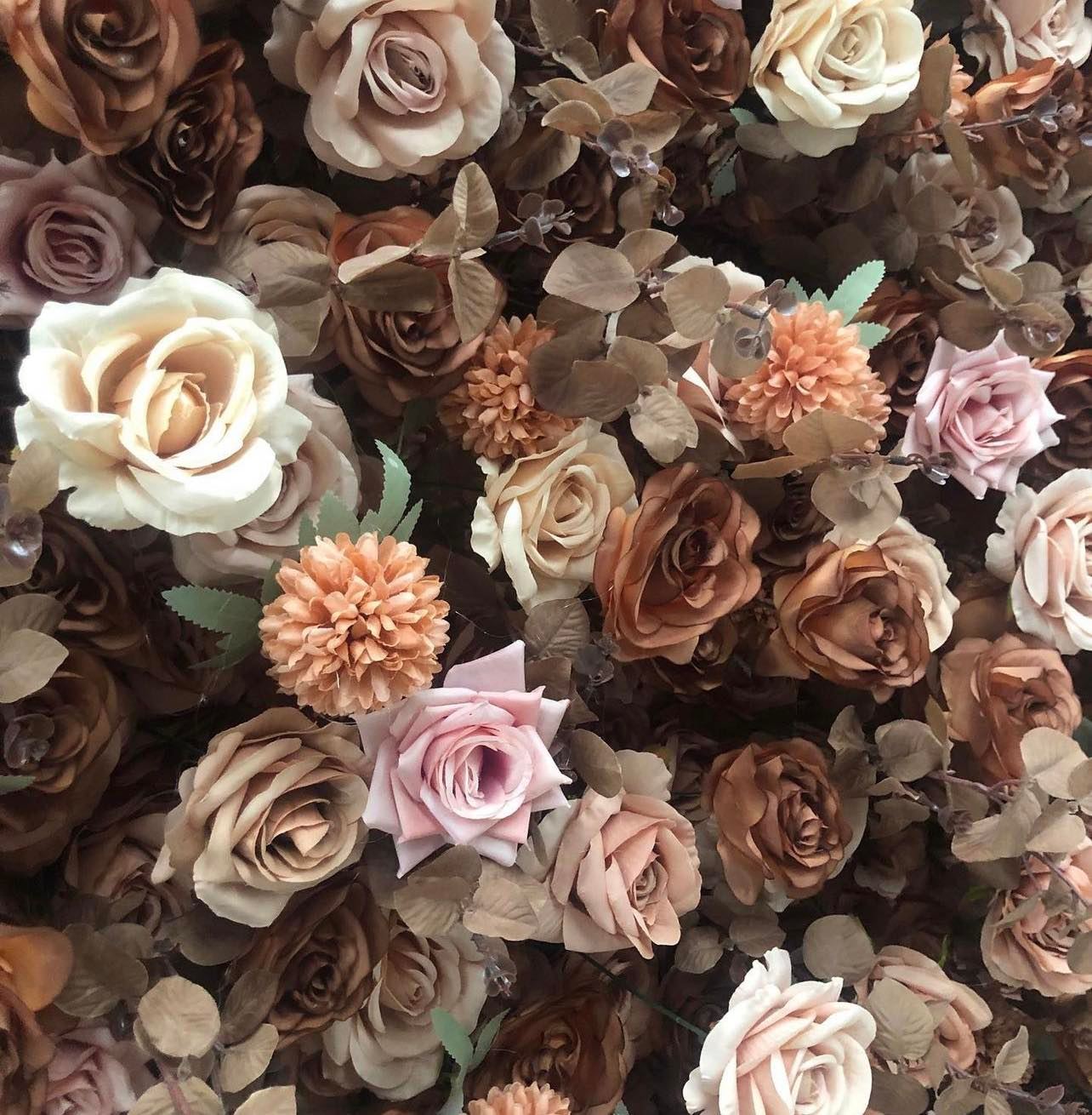 Nude Autumn Flower Wall