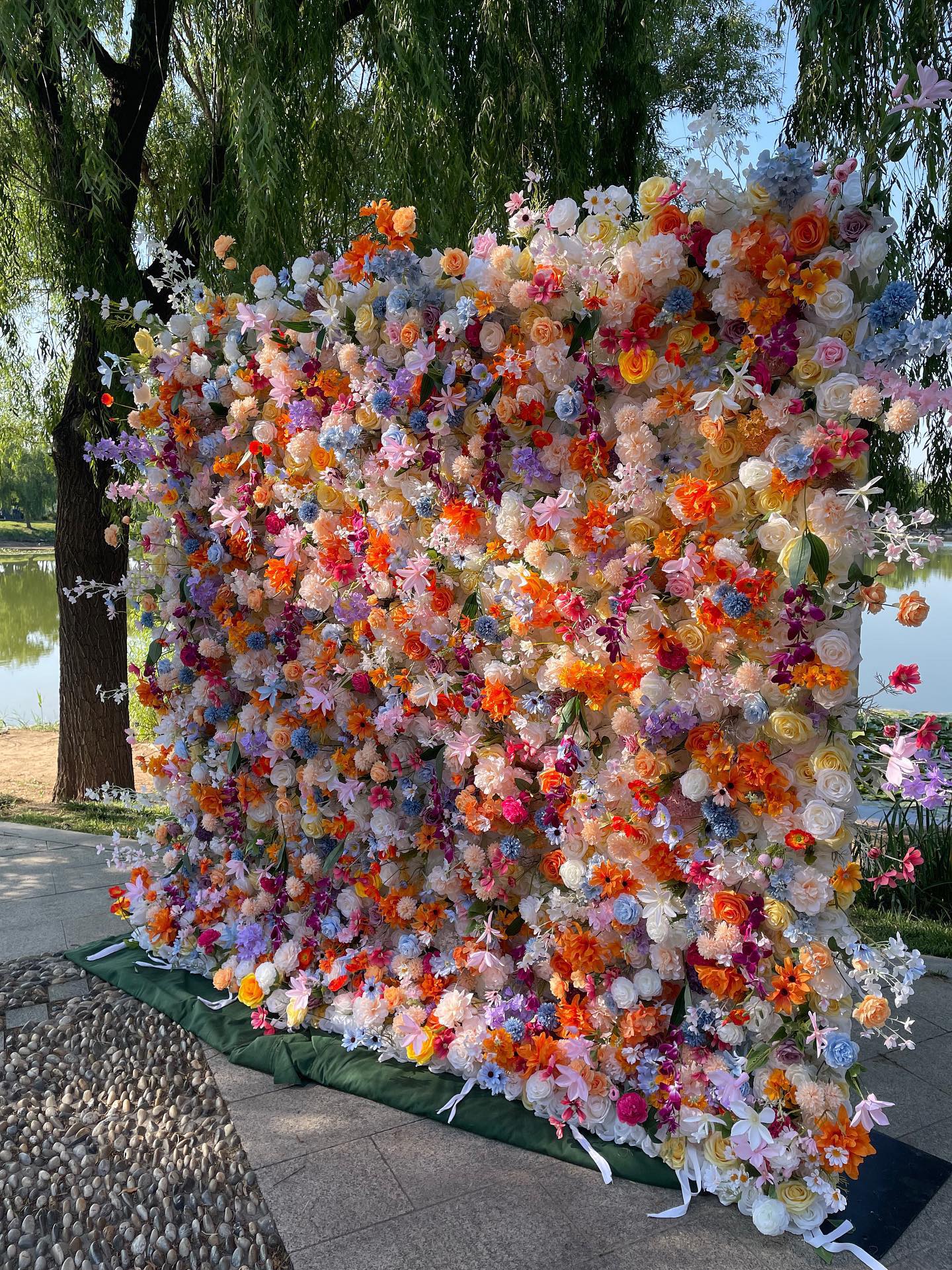 Spring Flower Wall