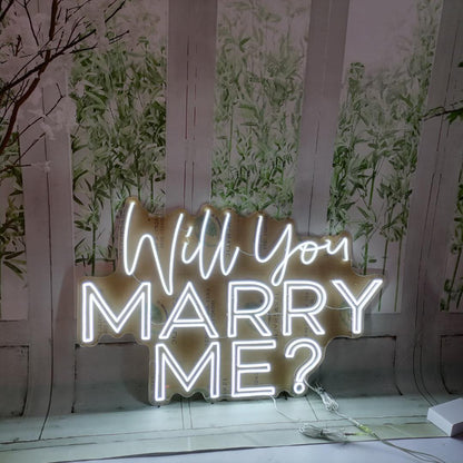 Will you marry me sign