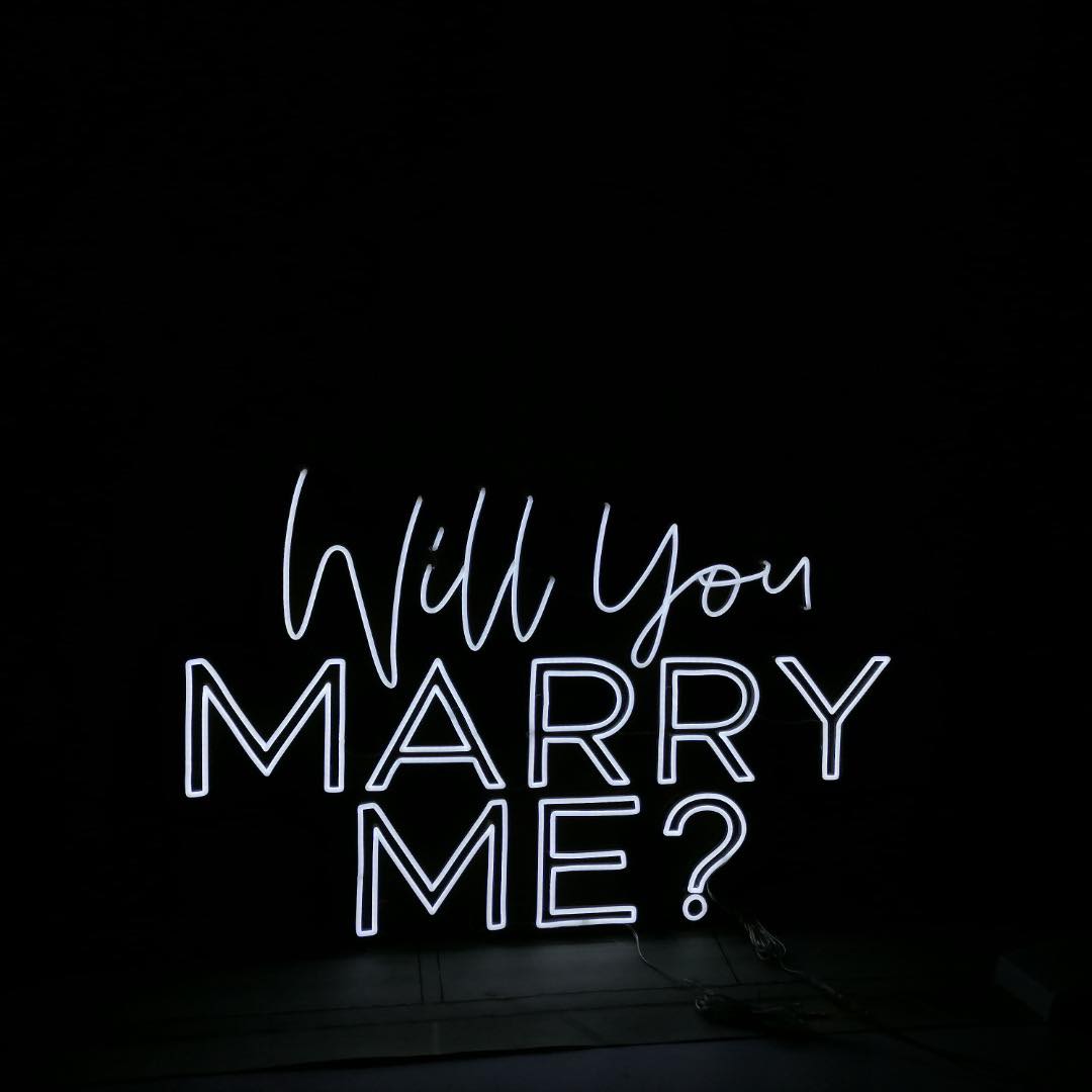 Will you marry me sign