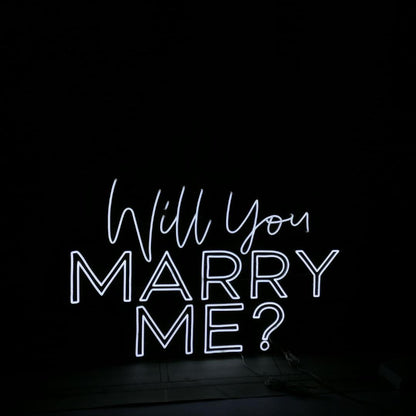 Will you marry me sign