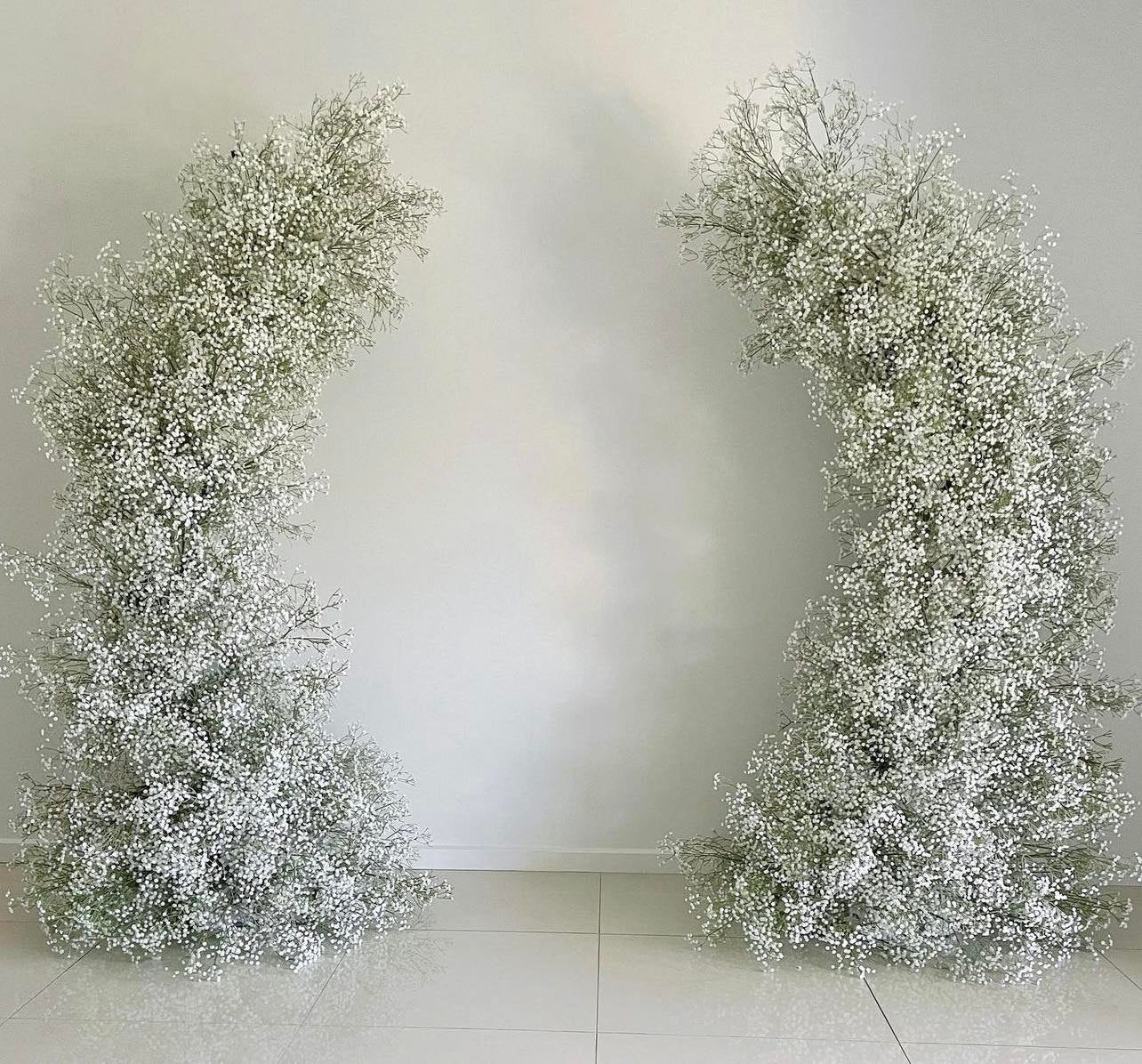 8Ft Baby Breath Arch