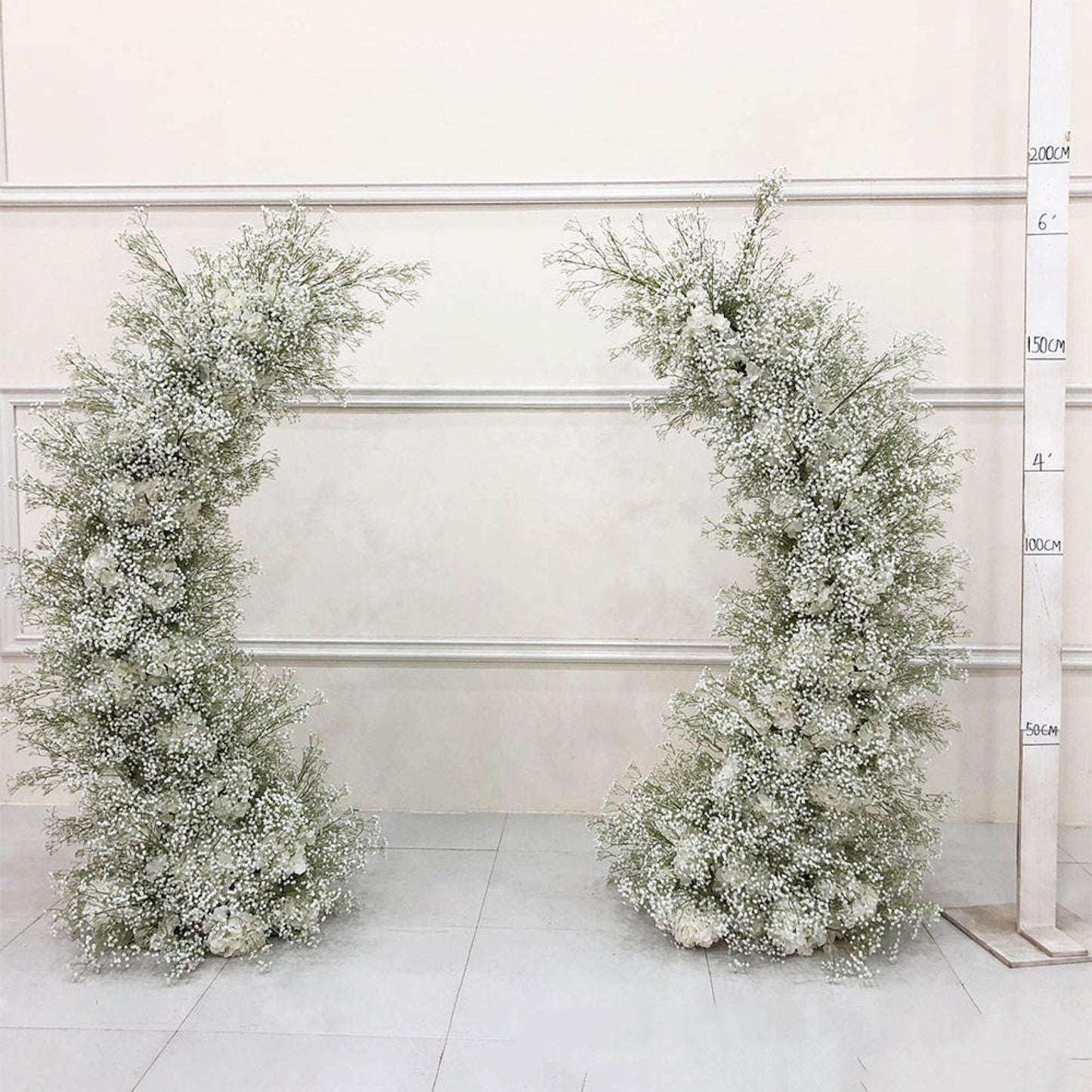 8Ft Baby Breath Arch