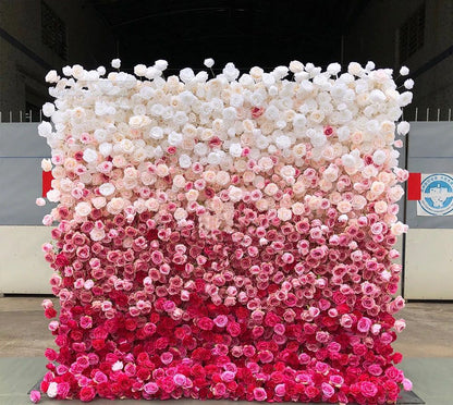 Ombre Flower Wall