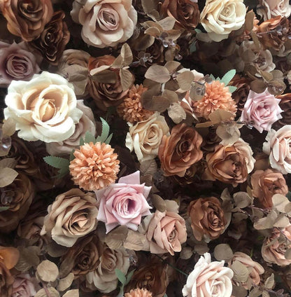 Nude Autumn Flower Wall