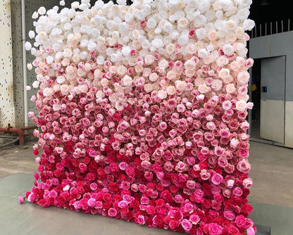 Ombre Flower Wall