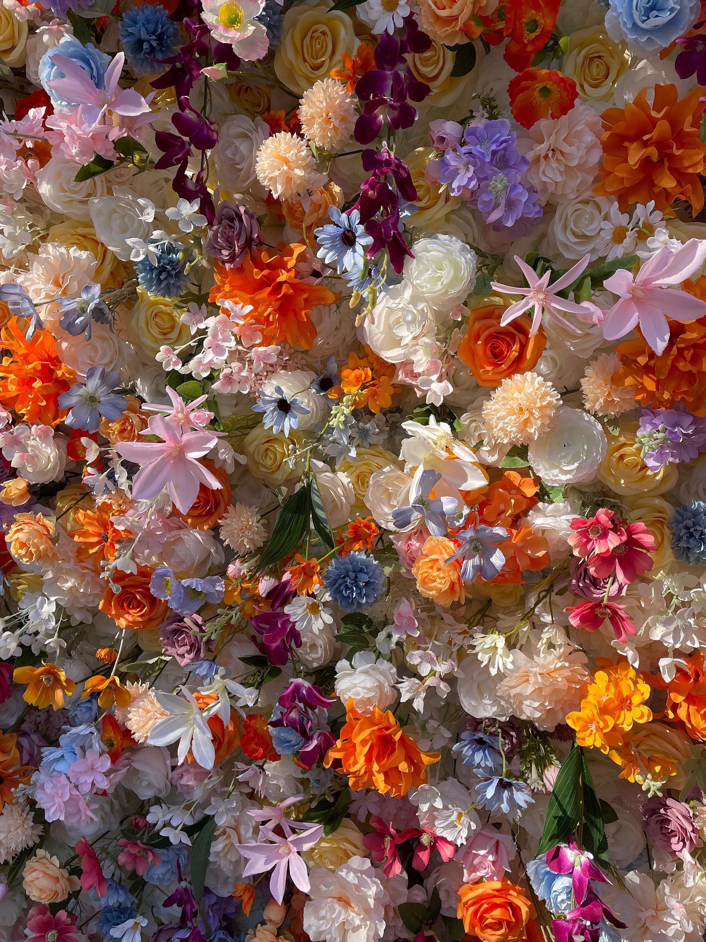 Spring Flower Wall