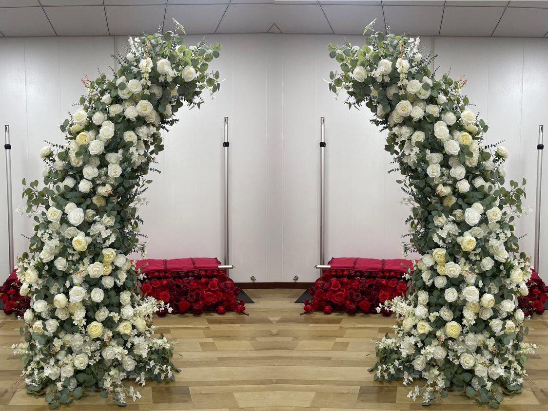 Greenery Half Arch