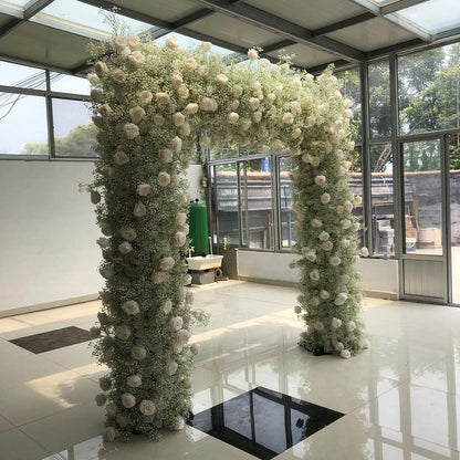 Baby Breath Square Arch