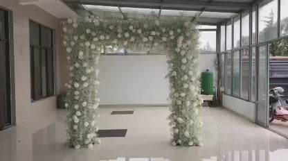 Baby Breath Square Arch